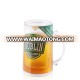 380ml wholesale double wall freezer handle Beer stein frosty mug